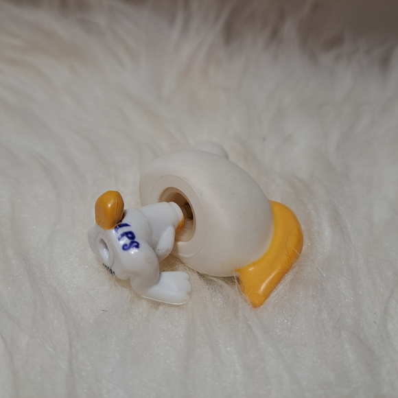 Littlest Pet Shop | #1417 Yellow And White Long Ear Bunny Green Eyes LPS - Picture 6 of 8